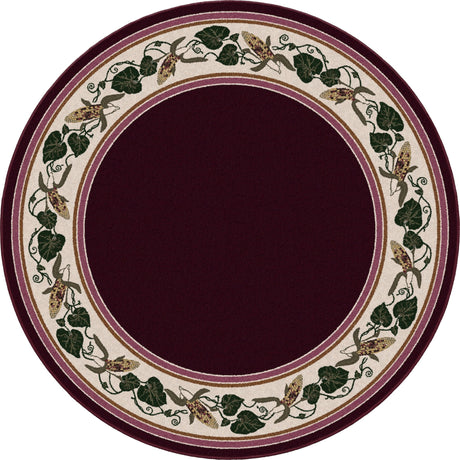 American Dakota Three Sisters Garnet Rug