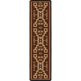 American Dakota Thunderstorm Brown Rug