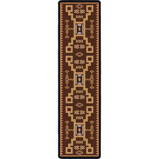 American Dakota Thunderstorm Brown Rug
