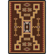 American Dakota Thunderstorm Brown Rug