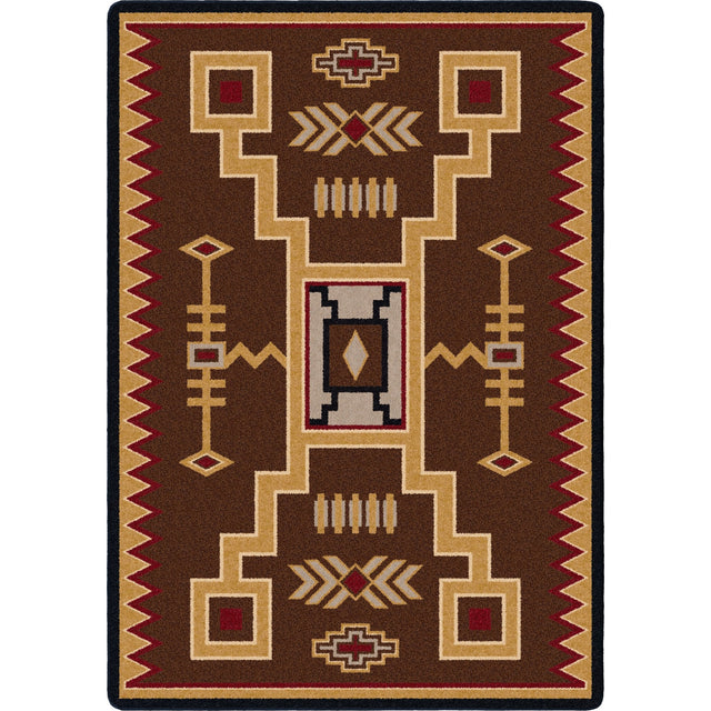 American Dakota Thunderstorm Brown Rug