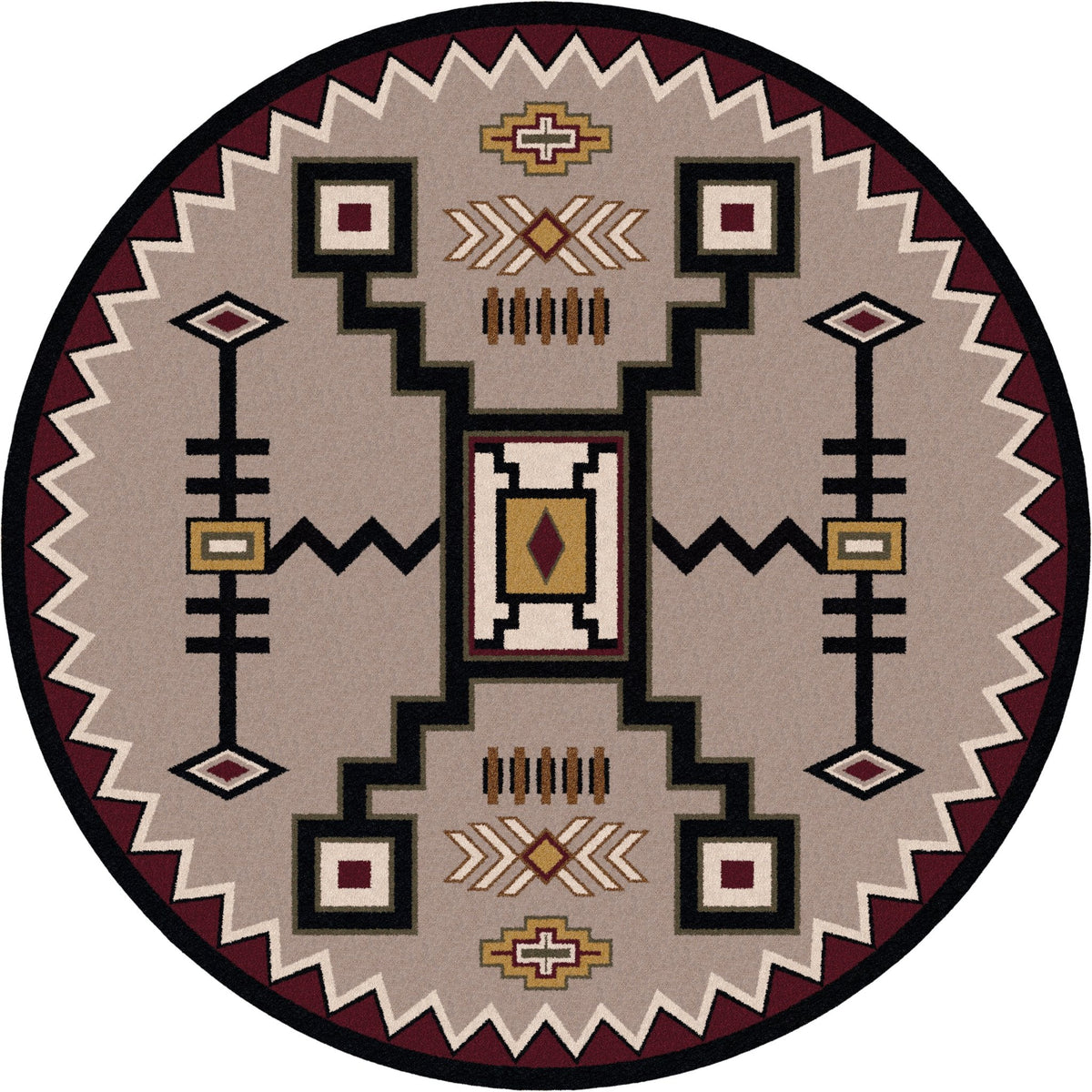 American Dakota Thunderstorm Mid Rug