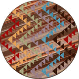 American Dakota Time Travel OKA Multi Rug - OKA0352MUL234