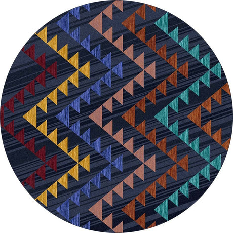 American Dakota Time Travel OKA Velvet Rug - OKA0352VEL234
