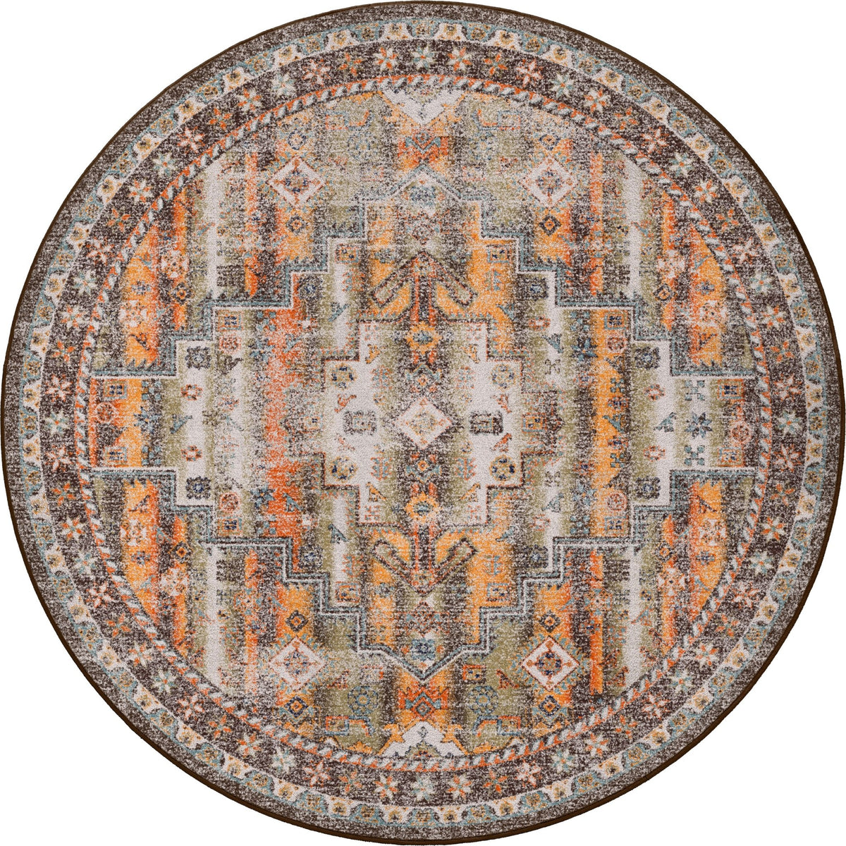 American Dakota Torn Old World Tones Rug - 0292OWT234