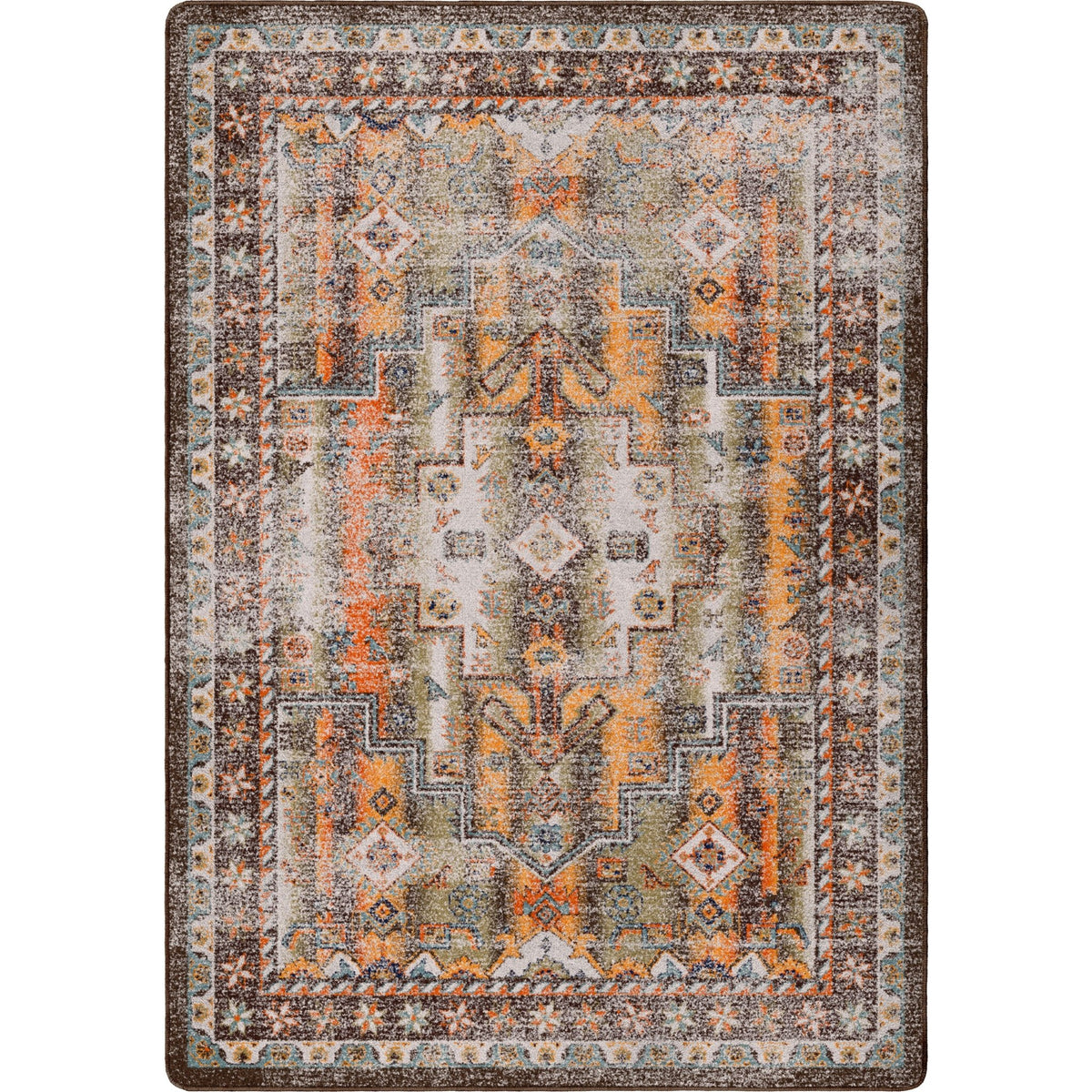 American Dakota Torn Old World Tones Rug - 0292OWT234