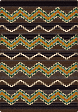 American Dakota Trapper Brown Rug