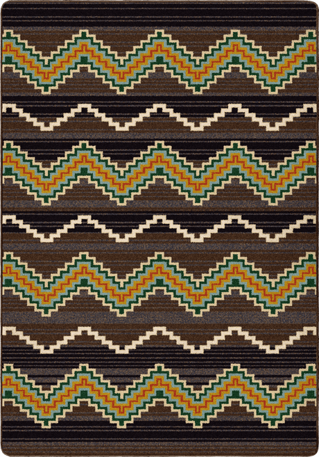 American Dakota Trapper Brown Rug