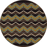 American Dakota Trapper Brown Rug