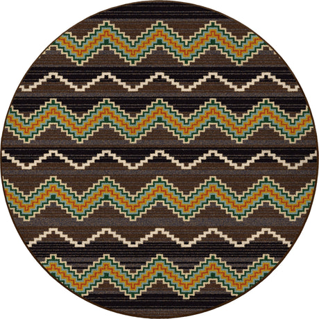 American Dakota Trapper Brown Rug