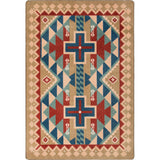 American Dakota Tribesman Kilim Rug