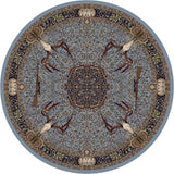 American Dakota Trophy Room Blue Rug - 0385BLU234