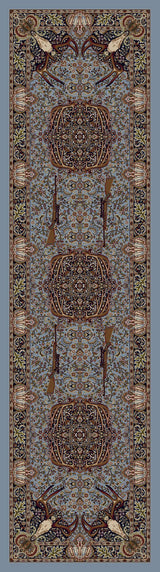 American Dakota Trophy Room Blue Rug - 0385BLU234