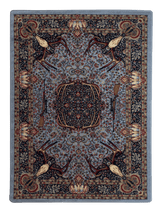 American Dakota Trophy Room Blue Rug - 0385BLU234