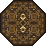 American Dakota Two Sisters Chestnut Rug