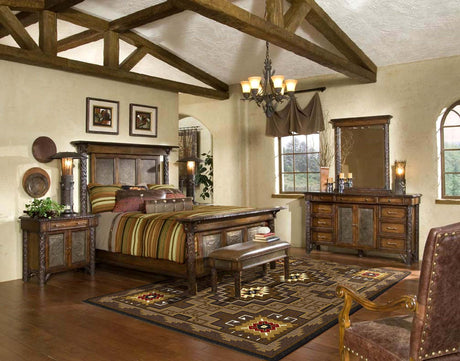 American Dakota Two Sisters Chestnut Rug