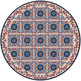 American Dakota United Quilt Antique Red White & Blue Rug - 0723RWB234