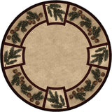 American Dakota Valley Forest Maize Rug - 0108MAZ234