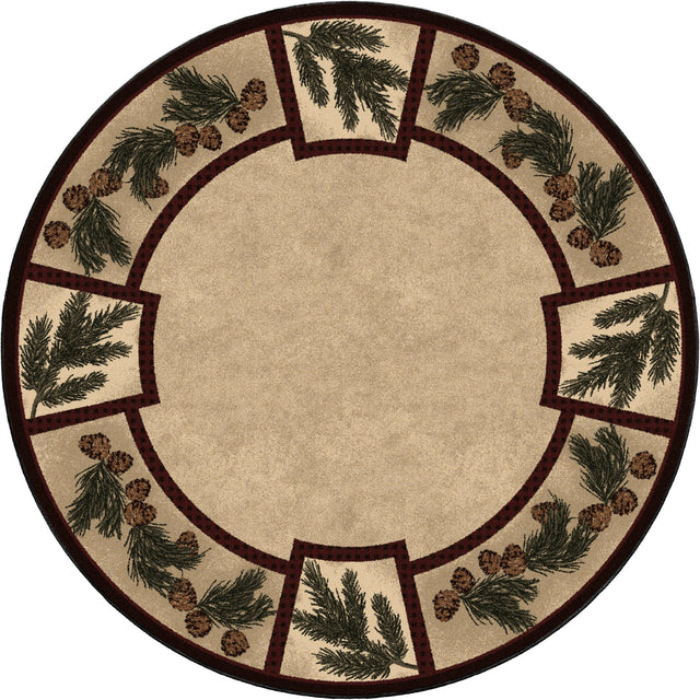 American Dakota Valley Forest Maize Rug - 0108MAZ234