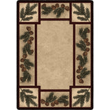 American Dakota Valley Forest Maize Rug - 0108MAZ234