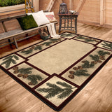 American Dakota Valley Forest Maize Rug - 0108MAZ234