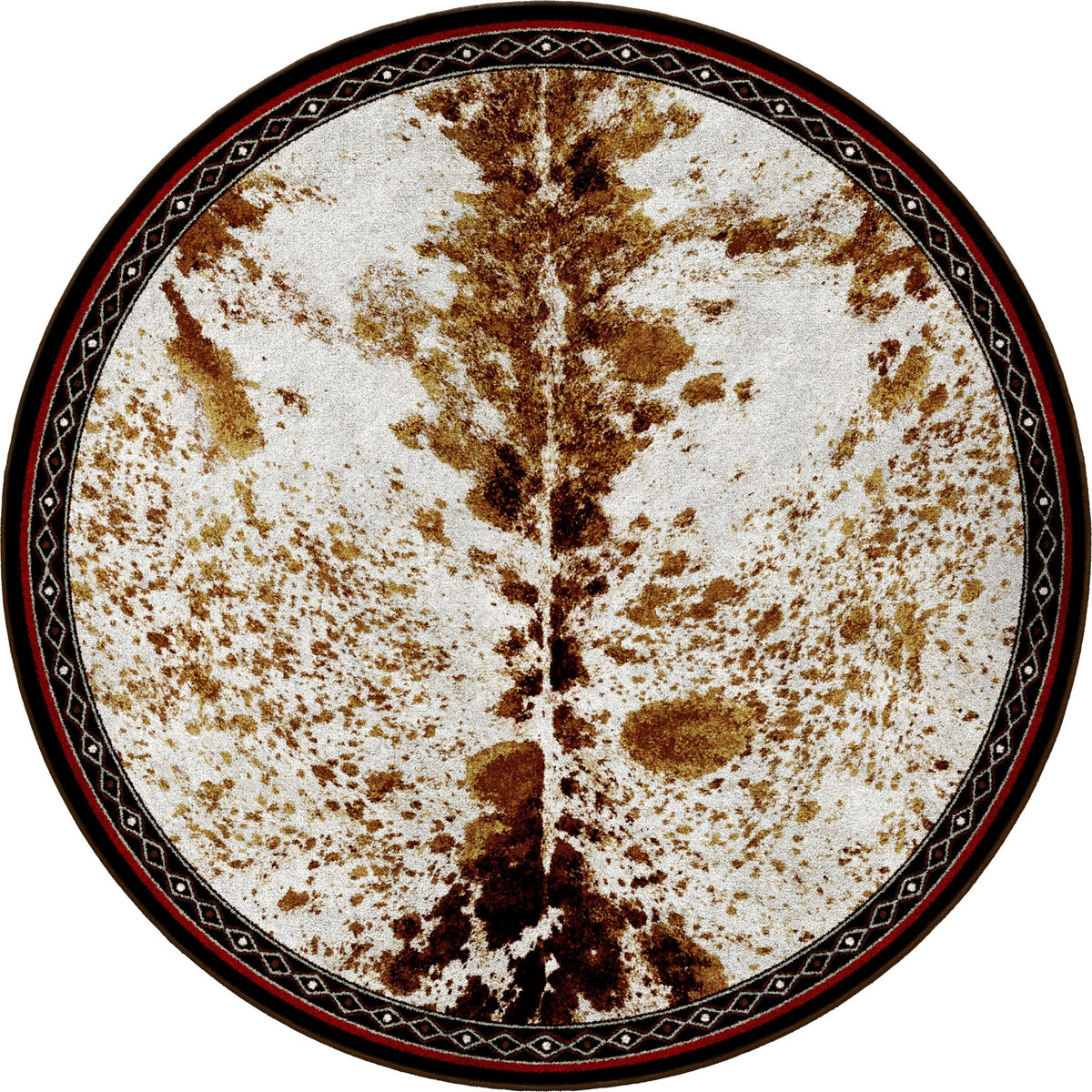 American Dakota Vaquero Spotted Brindle Rug - 0514SPB234