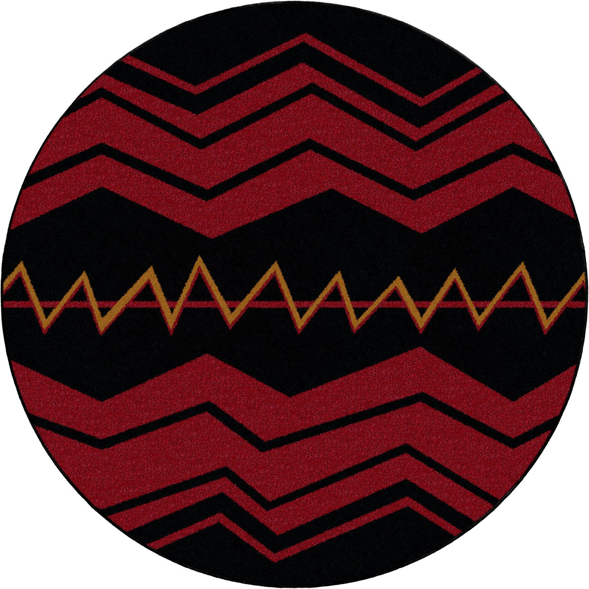 American Dakota War Path 2 Black Rug