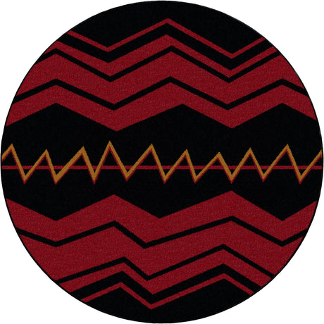 American Dakota War Path 2 Black Rug