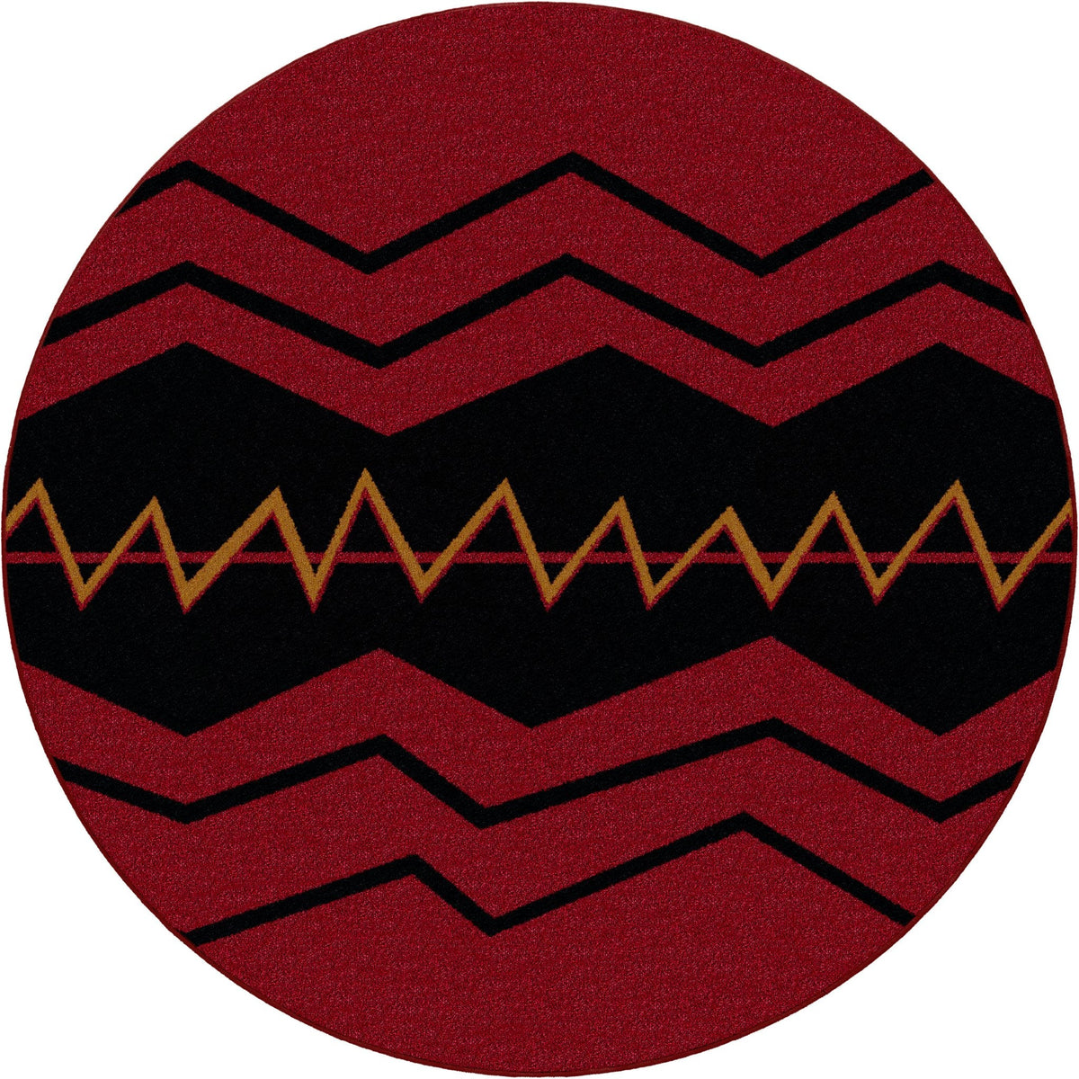 American Dakota War Path Red Rug