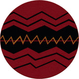 American Dakota War Path Red Rug