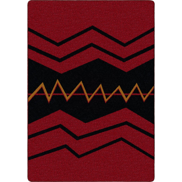 American Dakota War Path Red Rug