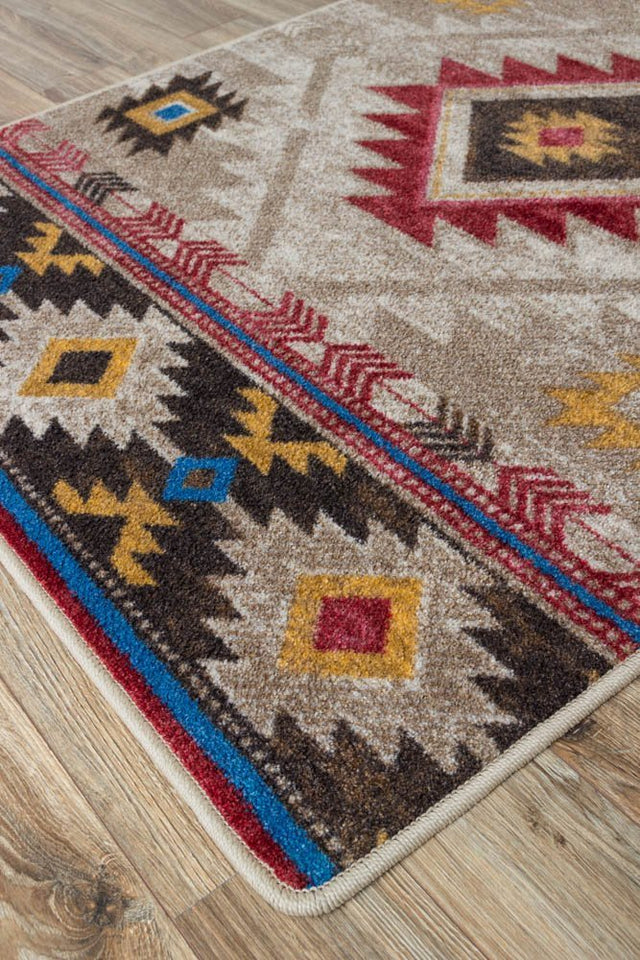 American Dakota Whisky River Natural Rug
