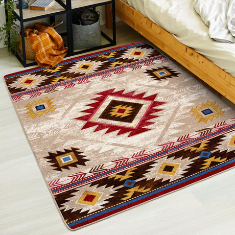 American Dakota Whisky River Natural Rug