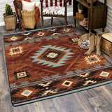American Dakota Whisky River Rust Rug