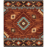 American Dakota Whisky River Rust Rug