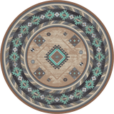 American Dakota Wild Whiskey Mint Rug