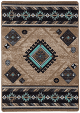 American Dakota Wild Whiskey Mint Rug