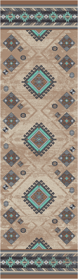 American Dakota Wild Whiskey Mint Rug