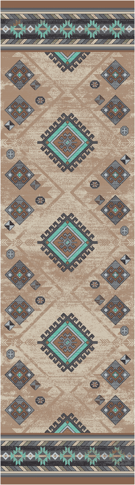 American Dakota Wild Whiskey Mint Rug