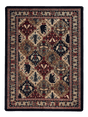 American Dakota Wilderness Panel Multi Rug - 0387MUL280