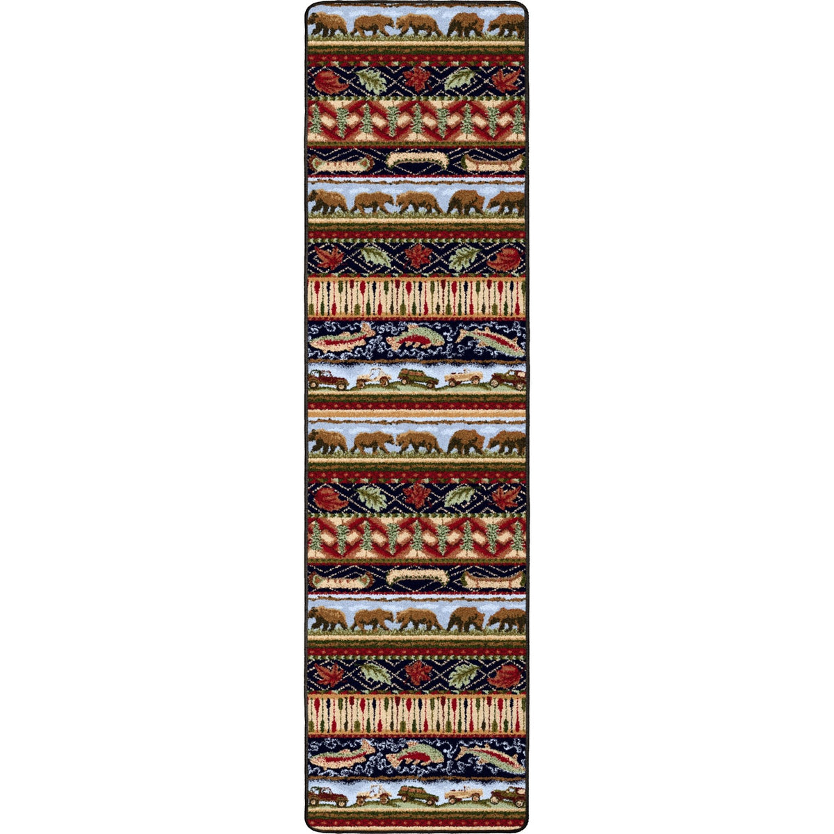 American Dakota Wilderness Trek Multi Rug - 0059MUL234