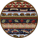 American Dakota Wilderness Trek Multi Rug - 0059MUL234