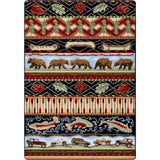 American Dakota Wilderness Trek Multi Rug - 0059MUL234