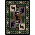 American Dakota Wildlife Retreat Multi Rug - 0111MUL234