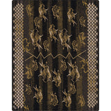 American Dakota Will K Buffalo Rising True Earth Rug - 0786TER234