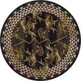 American Dakota Will K Buffalo Rising True Earth Rug - 0786TER234