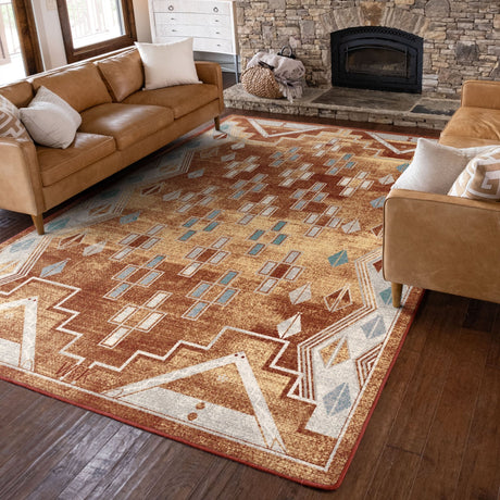 American Dakota Will K Peak To Peak Flash Rug - 0784FSH234