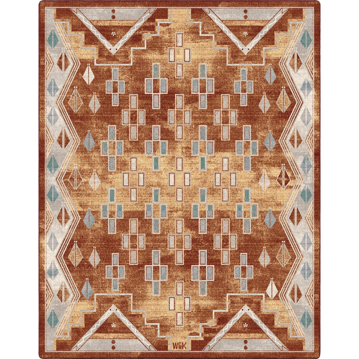 American Dakota Will K Peak To Peak Flash Rug - 0784FSH234