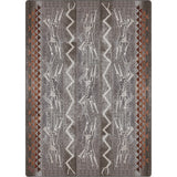 American Dakota Will K Plains Speak Flash Rug - 0785FSH234