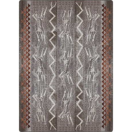 American Dakota Will K Plains Speak Flash Rug - 0785FSH234